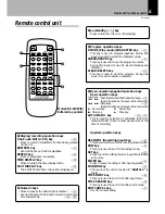 Preview for 15 page of Kenwood DM-SE7 Instruction Manual