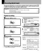 Preview for 26 page of Kenwood DM-SE7 Instruction Manual