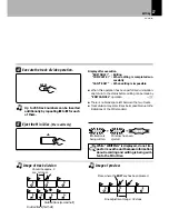 Preview for 37 page of Kenwood DM-SE7 Instruction Manual