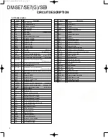 Preview for 4 page of Kenwood DM-SE7 Service Manual