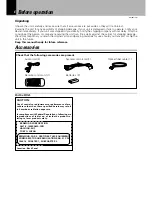 Preview for 6 page of Kenwood DM-SG7 Instruction Manual