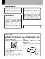 Preview for 8 page of Kenwood DM-VH7 Instruction Manual