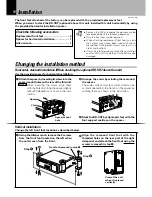 Preview for 10 page of Kenwood DM-VH7 Instruction Manual