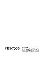 Preview for 52 page of Kenwood DM-VH7 Instruction Manual