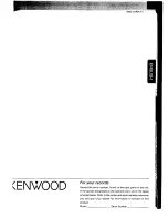 Предварительный просмотр 73 страницы Kenwood DMC-G7R Instruction Manual