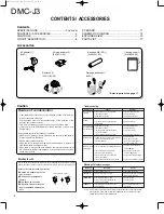 Preview for 2 page of Kenwood DMC-J3 Service Manual