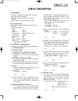 Предварительный просмотр 9 страницы Kenwood DMC-J3 Service Manual