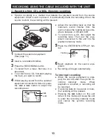 Preview for 13 page of Kenwood DMC-J7R Instruction Manual