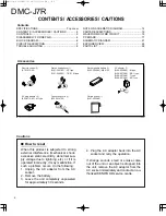 Предварительный просмотр 2 страницы Kenwood DMC-J7R Service Manual