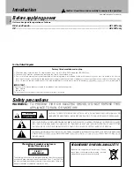 Preview for 2 page of Kenwood DMF-3020 Instruction Manual