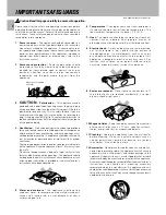 Preview for 6 page of Kenwood DMF-3020 Instruction Manual