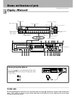 Preview for 12 page of Kenwood DMF-3020 Instruction Manual