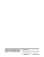 Preview for 56 page of Kenwood DMF-3020 Instruction Manual