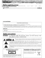 Preview for 2 page of Kenwood DMF-9020 Instruction Manual