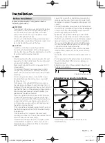 Предварительный просмотр 19 страницы Kenwood DMX110 Instruction Manual