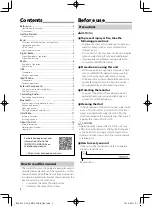 Preview for 2 page of Kenwood DMX125DAB Quick Start Manual