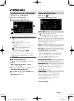 Preview for 37 page of Kenwood DMX125DAB Quick Start Manual