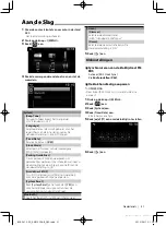 Preview for 51 page of Kenwood DMX125DAB Quick Start Manual