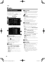 Предварительный просмотр 20 страницы Kenwood DMX7018BTS Instruction Manual