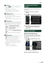 Preview for 39 page of Kenwood DMX8019DABS Instruction Manual