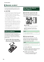 Preview for 74 page of Kenwood DMX8019DABS Instruction Manual