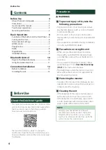 Preview for 4 page of Kenwood DMX8021DABS Quick Start Manual