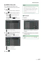 Preview for 57 page of Kenwood DMX908S Instruction Manual