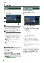 Предварительный просмотр 20 страницы Kenwood DNR1007XR Instruction Manual