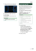 Предварительный просмотр 21 страницы Kenwood DNR1007XR Instruction Manual