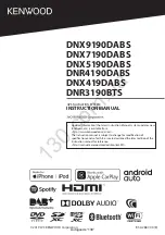 Предварительный просмотр 2 страницы Kenwood DNR3190BTS Instruction Manual