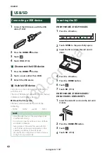 Предварительный просмотр 43 страницы Kenwood DNR3190BTS Instruction Manual