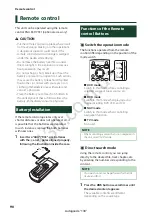 Предварительный просмотр 91 страницы Kenwood DNR3190BTS Instruction Manual