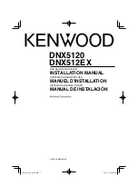 Kenwood DNX5120 - Navigation System With DVD player Installation Manual preview