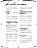 Preview for 4 page of Kenwood DNX5160 Gps Navigation Instruction Manual