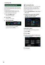 Предварительный просмотр 76 страницы Kenwood DNX5170S Instruction Manual