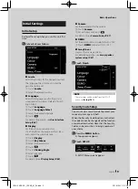 Предварительный просмотр 9 страницы Kenwood DNX5180S Instructions Manual