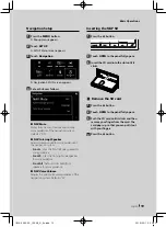 Предварительный просмотр 19 страницы Kenwood DNX5180S Instructions Manual