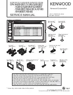 Kenwood DNX5380 Service Manual preview