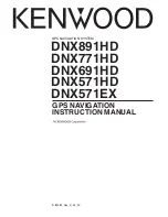 Предварительный просмотр 174 страницы Kenwood DNX5710BT Quick Start Manual