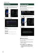 Preview for 42 page of Kenwood DNX575S Instruction Manual
