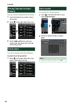 Предварительный просмотр 62 страницы Kenwood DNX577S Instruction Manual