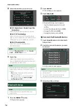 Предварительный просмотр 74 страницы Kenwood DNX577S Instruction Manual