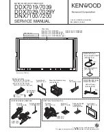 Предварительный просмотр 1 страницы Kenwood DNX7100 - Navigation System With DVD player Service Manual