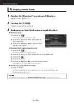 Предварительный просмотр 74 страницы Kenwood DNX9210BT Quick Start Manual