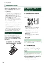 Preview for 104 page of Kenwood DNX996XR Instruction Manual