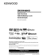 Preview for 109 page of Kenwood DNX9980HD Instruction Manual