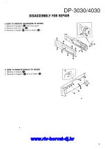 Preview for 3 page of Kenwood DP-3030 Service Manual