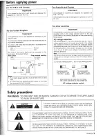 Предварительный просмотр 3 страницы Kenwood DP-48 Instruction Manual