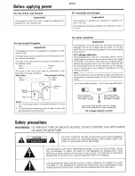 Preview for 3 page of Kenwood DP-7020 Instruction Manual