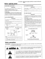 Preview for 3 page of Kenwood DP-M109 Instruction Manual